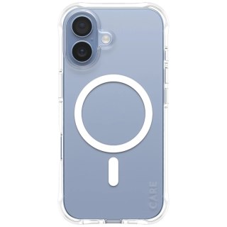 Etui CARE by PanzerGlass Fashionable Samba w. White MagSafe na iPhone 17 - przezroczyste
