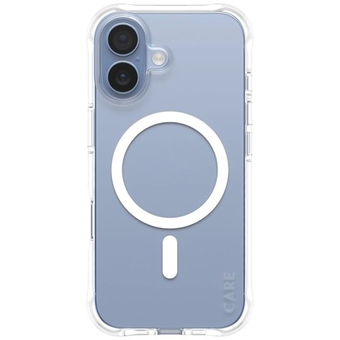 Etui CARE by PanzerGlass Fashionable Samba w. White MagSafe na iPhone 17 - przezroczyste