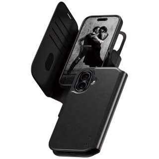 Etui CARE by PanzerGlass Feature Tango 2w1 Wallet Case MagSafe na iPhone 17 - czarne