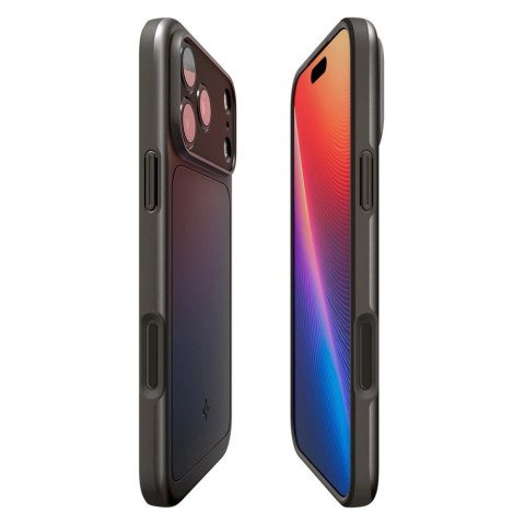 Etui Spigen Thin Fit MagSafe na iPhone 17 Pro - szare