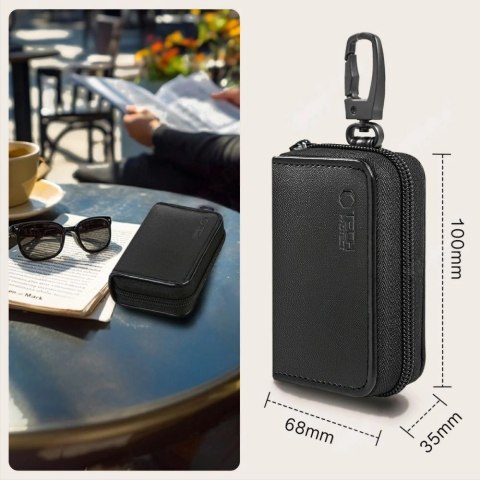 Etui na kluczyki samochodowe Tech-Protect KLR300 blokujące RFID - czarne