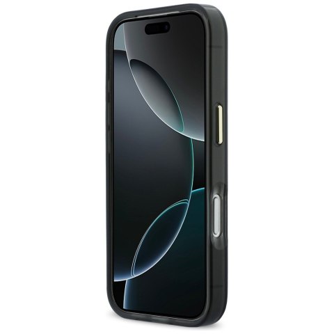 Karl Lagerfeld nakładka do iPhone 17 Pro 6,3" IML Choupettes Karl Script Logo MagSafe czarna