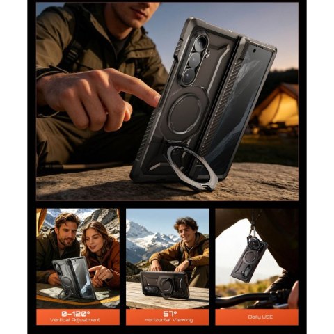 SUPCASE UB GRIP MAG MAGSAFE 2-SET GALAXY Z FOLD 8 BLACK
