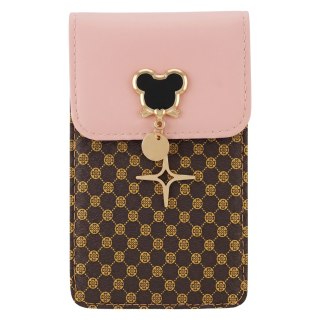 Torebka / saszetka na telefon Mouse 19*12*2cm, PINK / RÓŻOWY