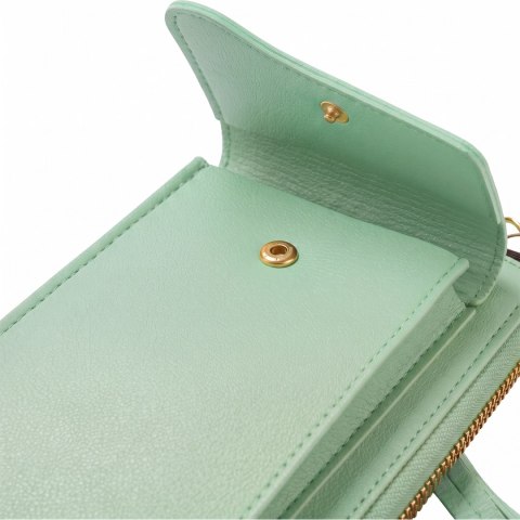 Torebka / saszetka na telefon z funkcją portfela, (18*11*5cm), MINT / MIĘTOWY