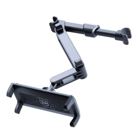 Uchwyt 3mk Single Headrest Holder samochodowy do telefonu na zagłówek pojedynczy - czarny