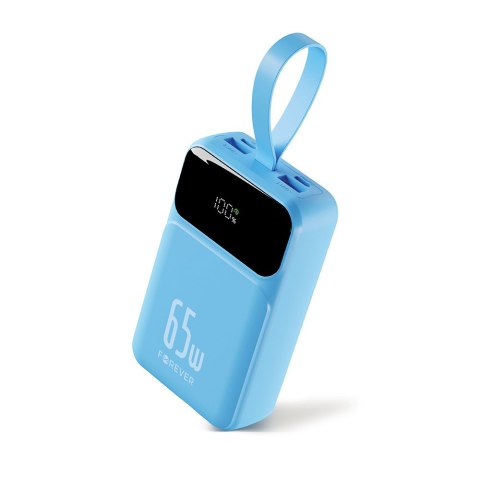 Forever power bank Vibe-TB65 PD QC 65W 20000 mAh jasnoniebieski