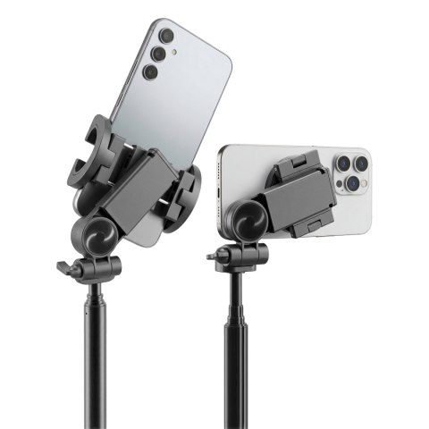 Maxlife uniwersalny selfie stick BT tripod do MagSafe MXST-200 magnetyczny czarny