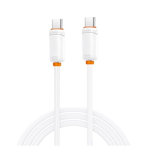 XO kabel NB-Q298 PD USB-C - USB-C 1,0m 240W biały