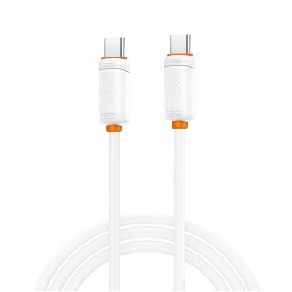 XO kabel NB-Q302B PD USB-C - USB-C 1,0m 60W biały