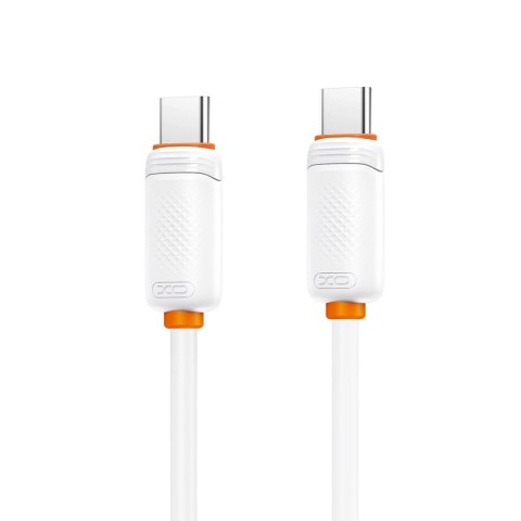 XO kabel NB-Q302B PD USB-C - USB-C 1,0m 60W biały