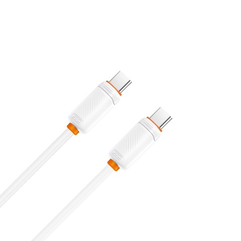XO kabel NB-Q302B PD USB-C - USB-C 1,0m 60W biały