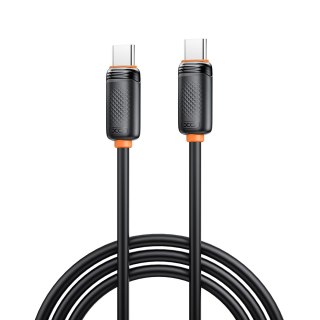 XO kabel NB-Q302B PD USB-C - USB-C 1,0m 60W czarny
