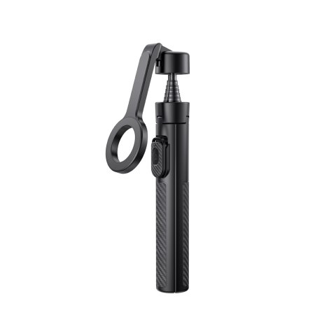XO selfie stick Bluetooth tripod SS37 czarny magnetyczny do MagSafe 124cm