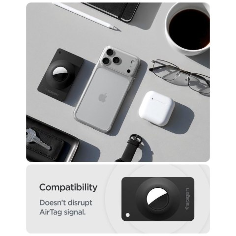 SPIGEN AIRFIT 2 2-PACK APPLE AIRTAG 1 / 2 BLACK