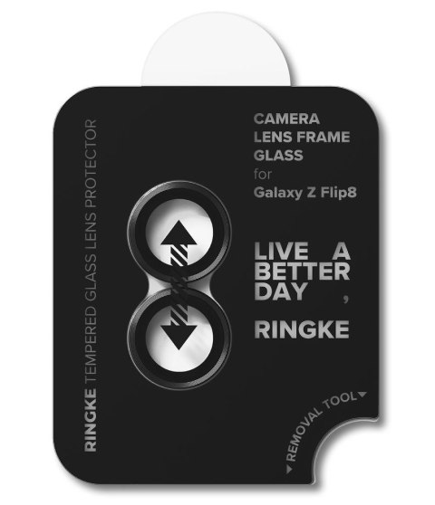 OSŁONA APARATU RINGKE CAMERA FRAME 2-PACK GALAXY Z FLIP 8 BLACK