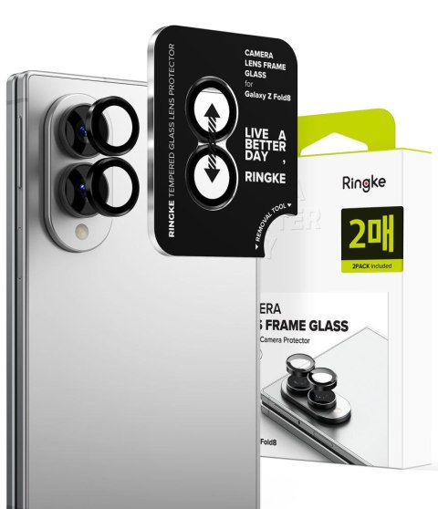 OSŁONA APARATU RINGKE CAMERA FRAME 2-PACK GALAXY Z FOLD 8 BLACK