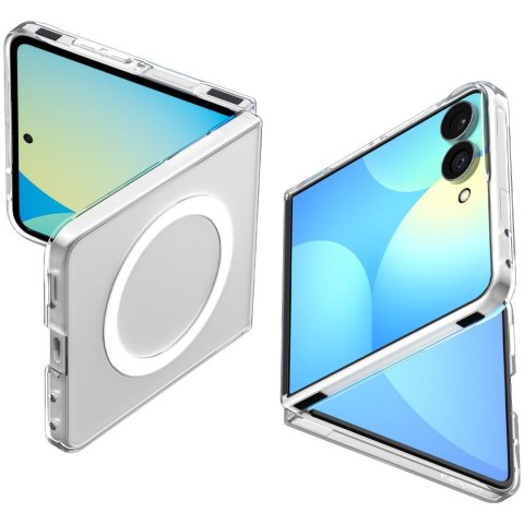 SPIGEN AIRSKIN MAGSAFE GALAXY Z FLIP 8 CLEAR/WHITE