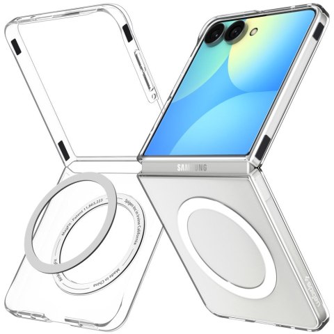 SPIGEN AIRSKIN MAGSAFE GALAXY Z FLIP 8 CLEAR/WHITE