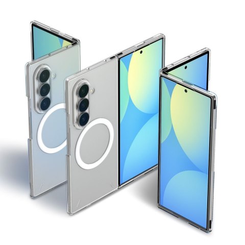SPIGEN AIRSKIN MAGSAFE GALAXY Z FOLD 8 ULTRA CLEAR/WHITE