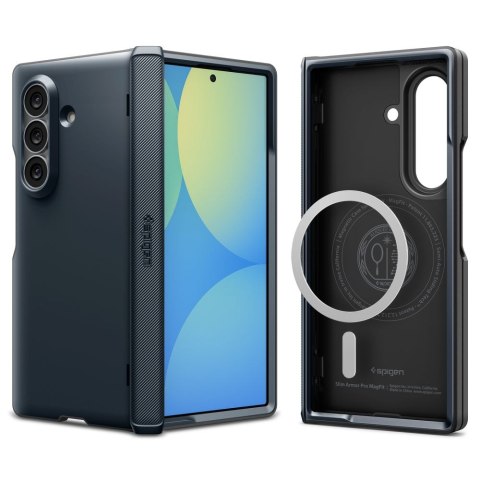 SPIGEN SLIM ARMOR PRO MAGSAFE GALAXY Z FOLD 8 ULTRA METAL SLATE