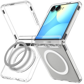 SPIGEN ULTRA HYBRID PRO MAGSAFE GALAXY Z FLIP 8 CLEAR/WHITE