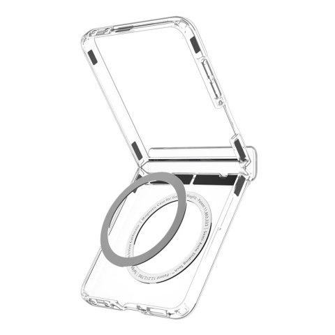 SPIGEN ULTRA HYBRID PRO MAGSAFE GALAXY Z FLIP 8 CLEAR/WHITE