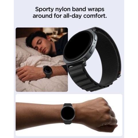 SPIGEN WBF1 BAND SAMSUNG GALAXY WATCH 8 / 9 / CLASSIC (40 / 44 / 46 MM) BLACK