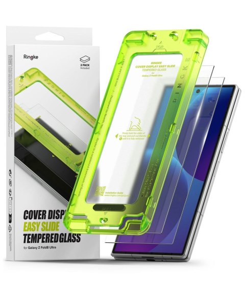 SZKŁO HARTOWANE RINGKE COVER DISPLAY EASY SLIDE 2-PACK GALAXY Z FOLD 8 ULTRA CLEAR