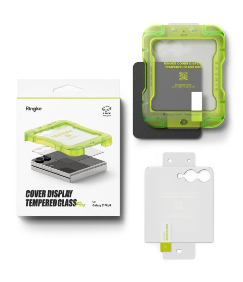 SZKŁO HARTOWANE RINGKE COVER DISPLAY PRO 2-PACK GALAXY Z FLIP 8 CLEAR