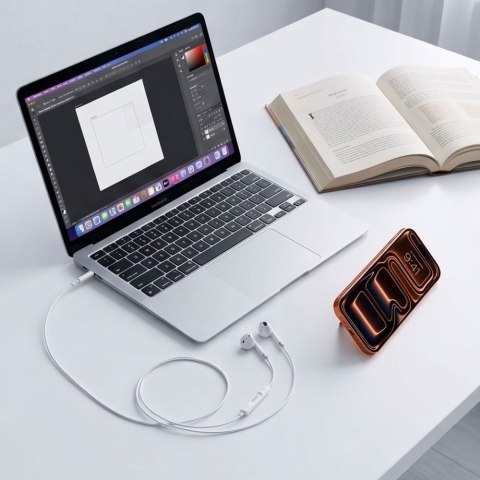 TECH-PROTECT ULTRABOOST MINI JACK EARPHONE CORE G4 WHITE