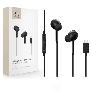 TECH-PROTECT ULTRABOOST TYPE-C EARPHONE CORE G3 BLACK