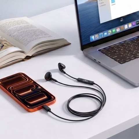 TECH-PROTECT ULTRABOOST TYPE-C EARPHONE CORE G4 BLACK