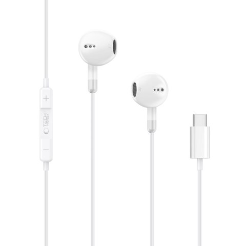 TECH-PROTECT ULTRABOOST TYPE-C EARPHONE CORE G4 WHITE