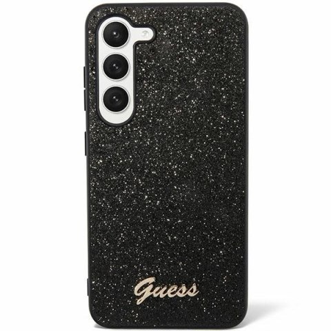 Guess nakładka do Samsung Galaxy S24 Ultra S928 GUHCS24LHGGSHK czarna hardcase Glitter Script Guess nakładka do Samsung Galaxy S24 Ultra S928 GUHCS24LHGGSHK czarna hardcase Glitter Script