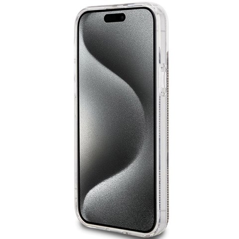 Guess nakładka do iPhone 15 Plus 6,7" GUHCP15MH4PSEGW brązowa HC IML 4G GOLD STRIPE Guess nakładka do iPhone 15 Plus 6,7" GUHCP15MH4PSEGW brązowa HC IML 4G GOLD STRIPE