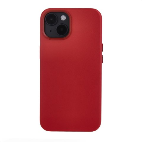 Nakładka Mag Leather do iPhone 13 Pro Max 6,7" czerwona Nakładka Mag Leather do iPhone 13 Pro Max 6,7" czerwona