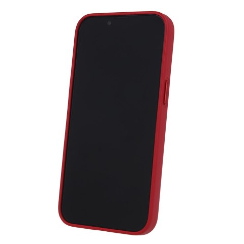 Nakładka Mag Leather do iPhone 13 Pro Max 6,7" czerwona Nakładka Mag Leather do iPhone 13 Pro Max 6,7" czerwona