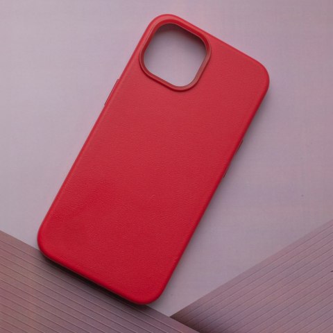 Nakładka Mag Leather do iPhone 13 Pro Max 6,7" czerwona Nakładka Mag Leather do iPhone 13 Pro Max 6,7" czerwona