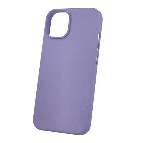 Nakładka Mag Leather do iPhone 13 Pro Max 6,7" fioletowa