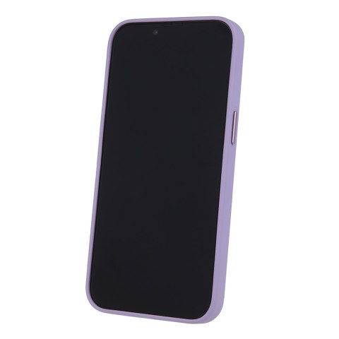 Nakładka Mag Leather do iPhone 13 Pro Max 6,7" fioletowa