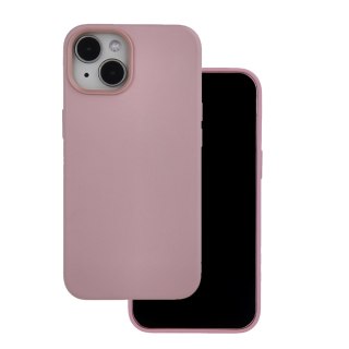 Nakładka Mag Leather do iPhone 13 Pro Max 6,7" jasnoróżowa