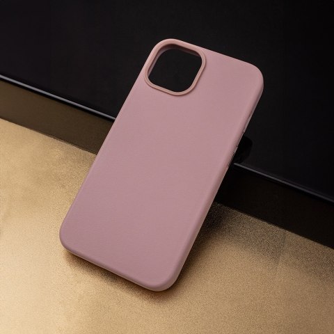 Nakładka Mag Leather do iPhone 13 Pro Max 6,7" jasnoróżowa Nakładka Mag Leather do iPhone 13 Pro Max 6,7" jasnoróżowa