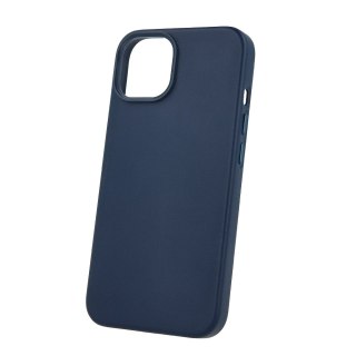 Nakładka Mag Leather do iPhone 15 Plus 6,7" ciemnoniebieska