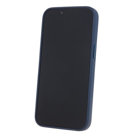 Nakładka Mag Leather do iPhone 15 Plus 6,7" ciemnoniebieska Nakładka Mag Leather do iPhone 15 Plus 6,7" ciemnoniebieska