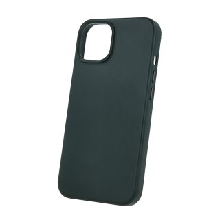 Nakładka Mag Leather do iPhone 15 Plus 6,7" ciemnozielona