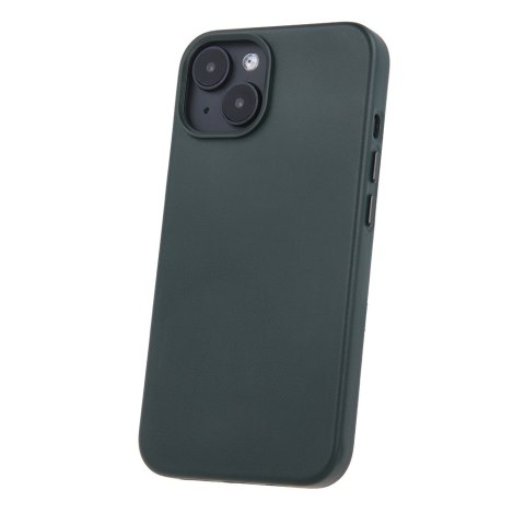 Nakładka Mag Leather do iPhone 15 Plus 6,7" ciemnozielona Nakładka Mag Leather do iPhone 15 Plus 6,7" ciemnozielona