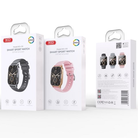 XO smartwatch J10 Amoled czarny XO smartwatch J10 Amoled czarny