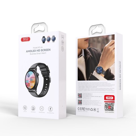 XO smartwatch J6 Amoled czarny XO smartwatch J6 Amoled czarny