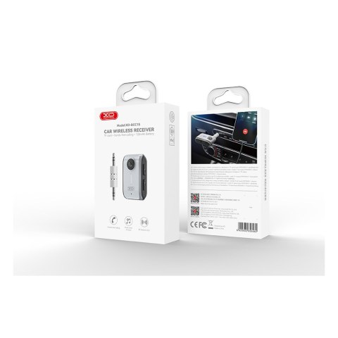 XO transmiter FM BCC15 Bluetooth MP3 jack 3,5 mm czarny XO transmiter FM BCC15 Bluetooth MP3 jack 3,5 mm czarny
